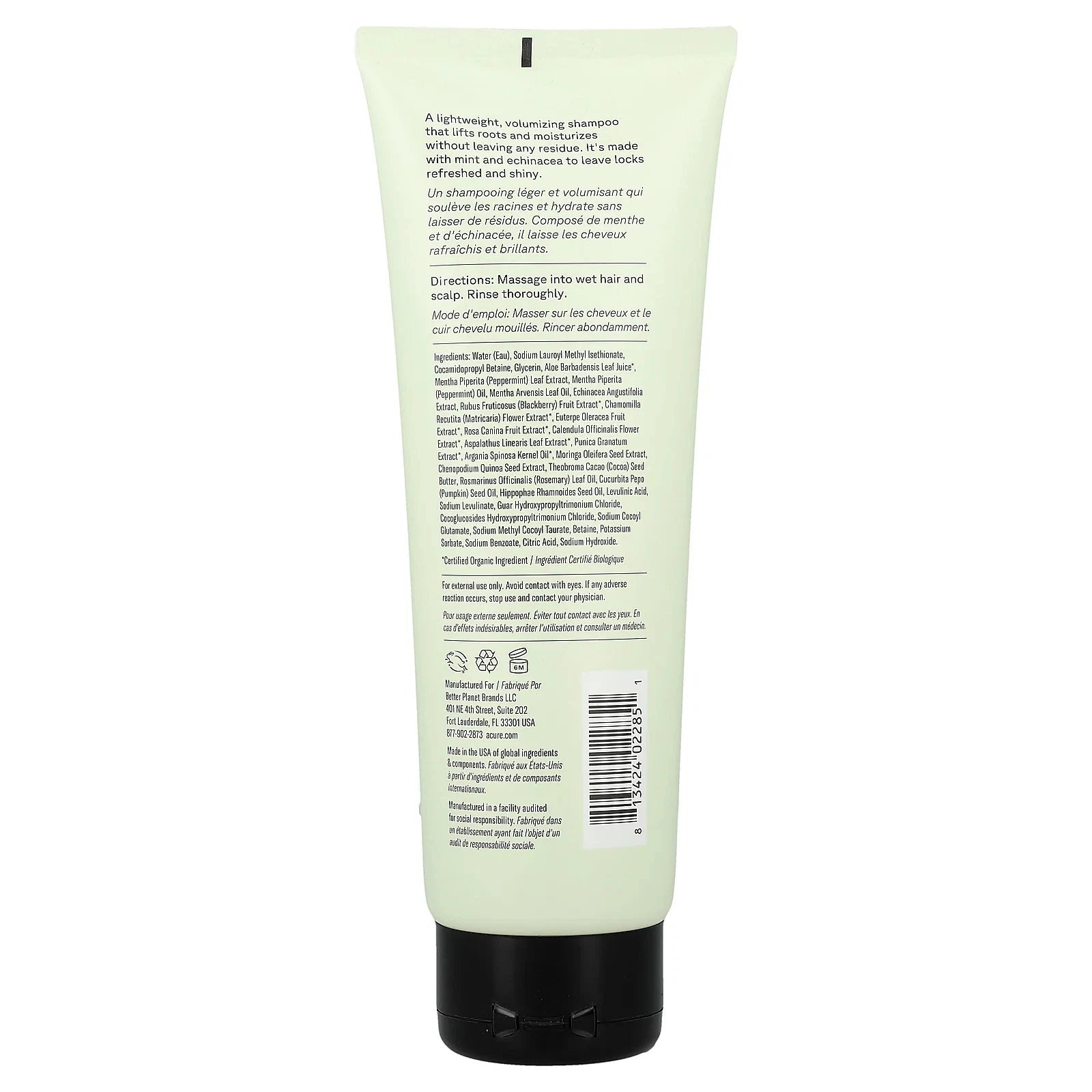 Acure Vivacious Volume Shampoo