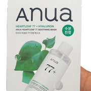 ANUA Heartleaf 77% Soothing Sheet Mask (10pc)