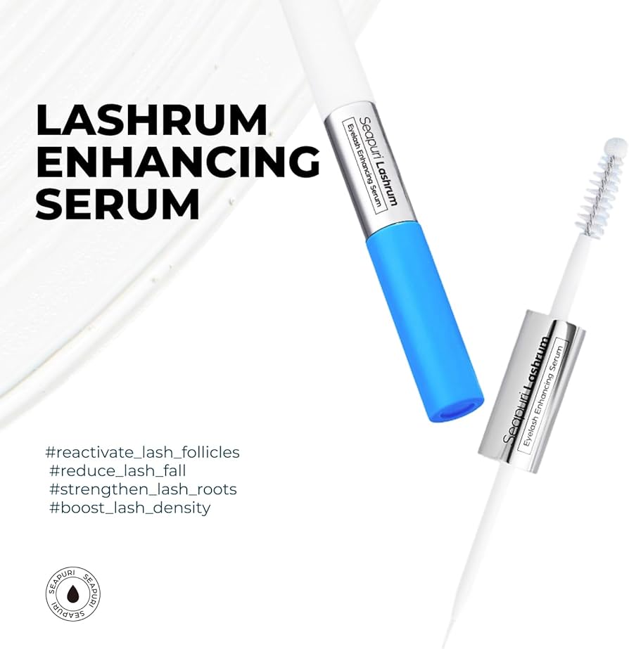 Seapuri Lashrum Eyelash Enhancing Serum — fuller longer lashes