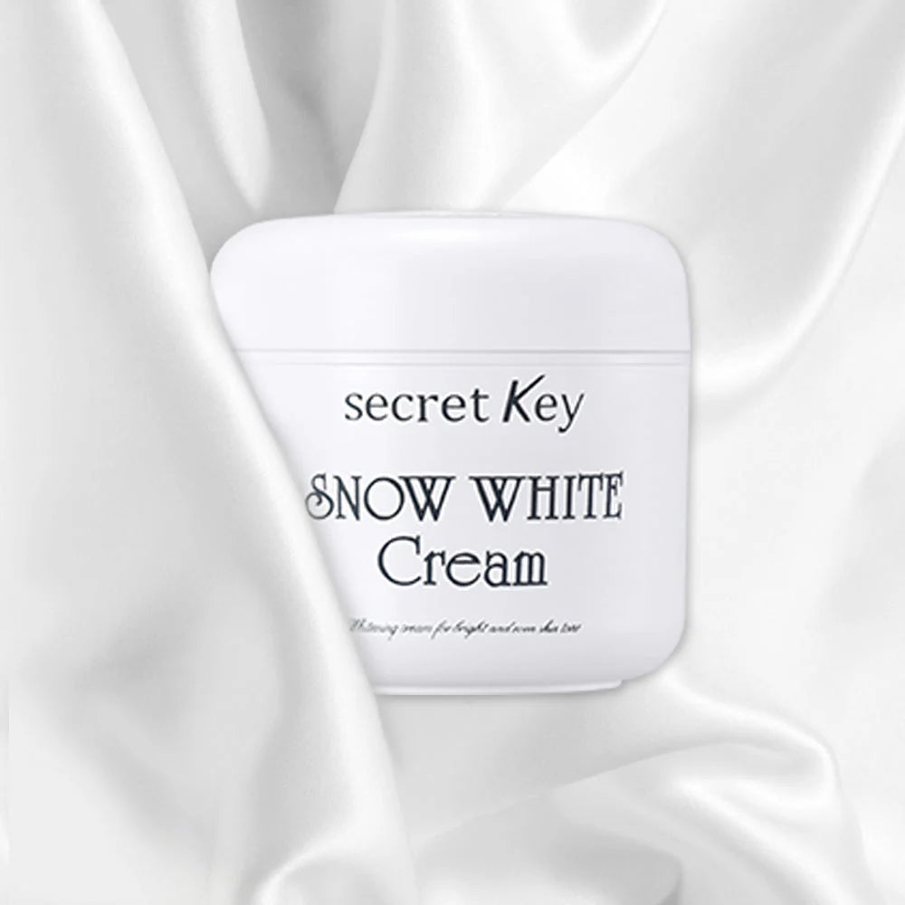 Secret Key Snow White Cream — niacinamide brightening formula