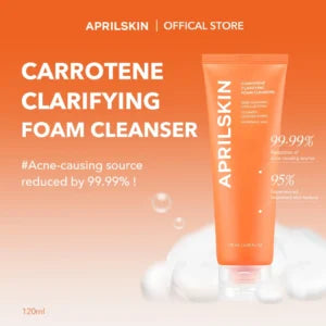 APRILSKIN Real Carrotene Acne Foam Cleanser