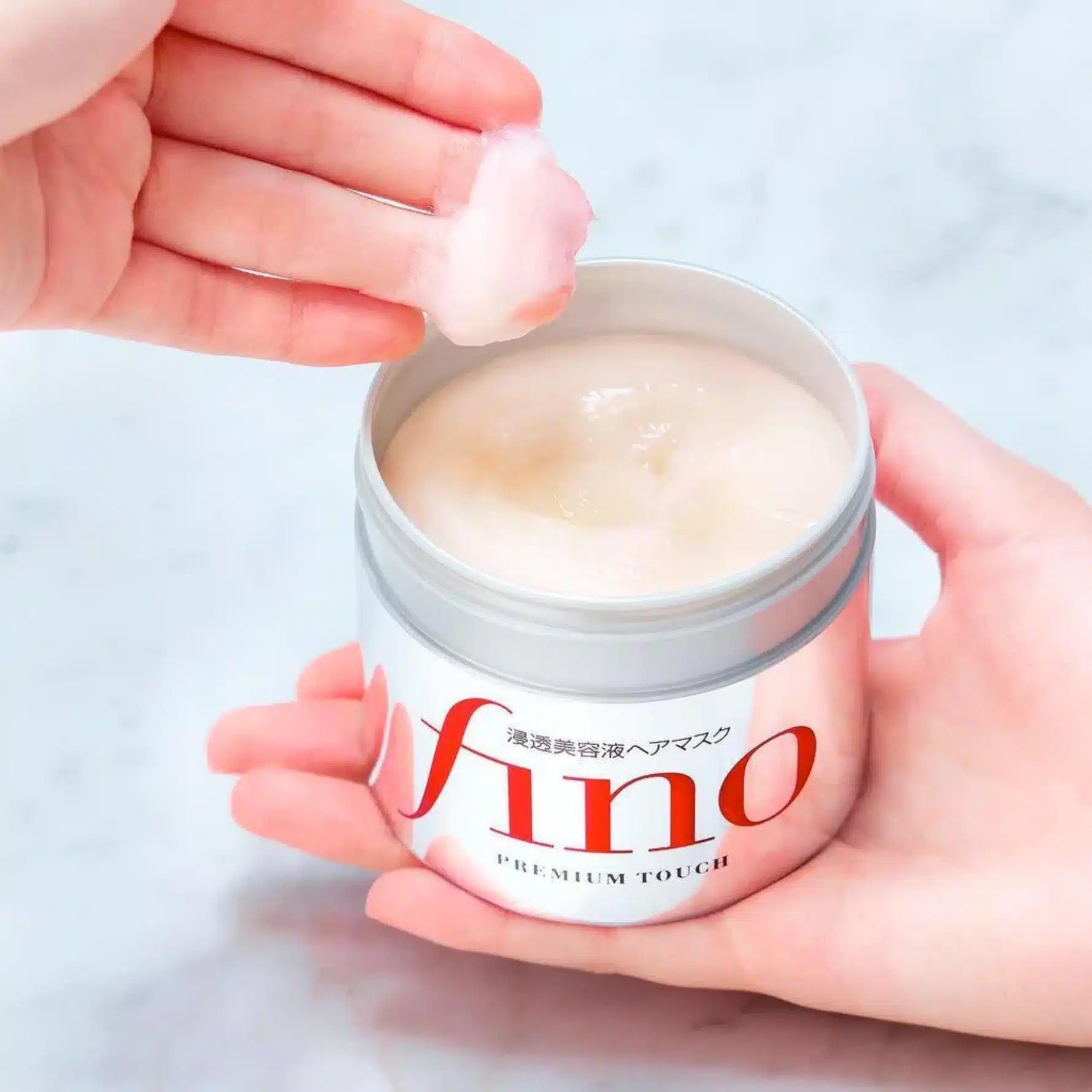 Shiseido Fino Premium Hair Mask — silky repaired hair