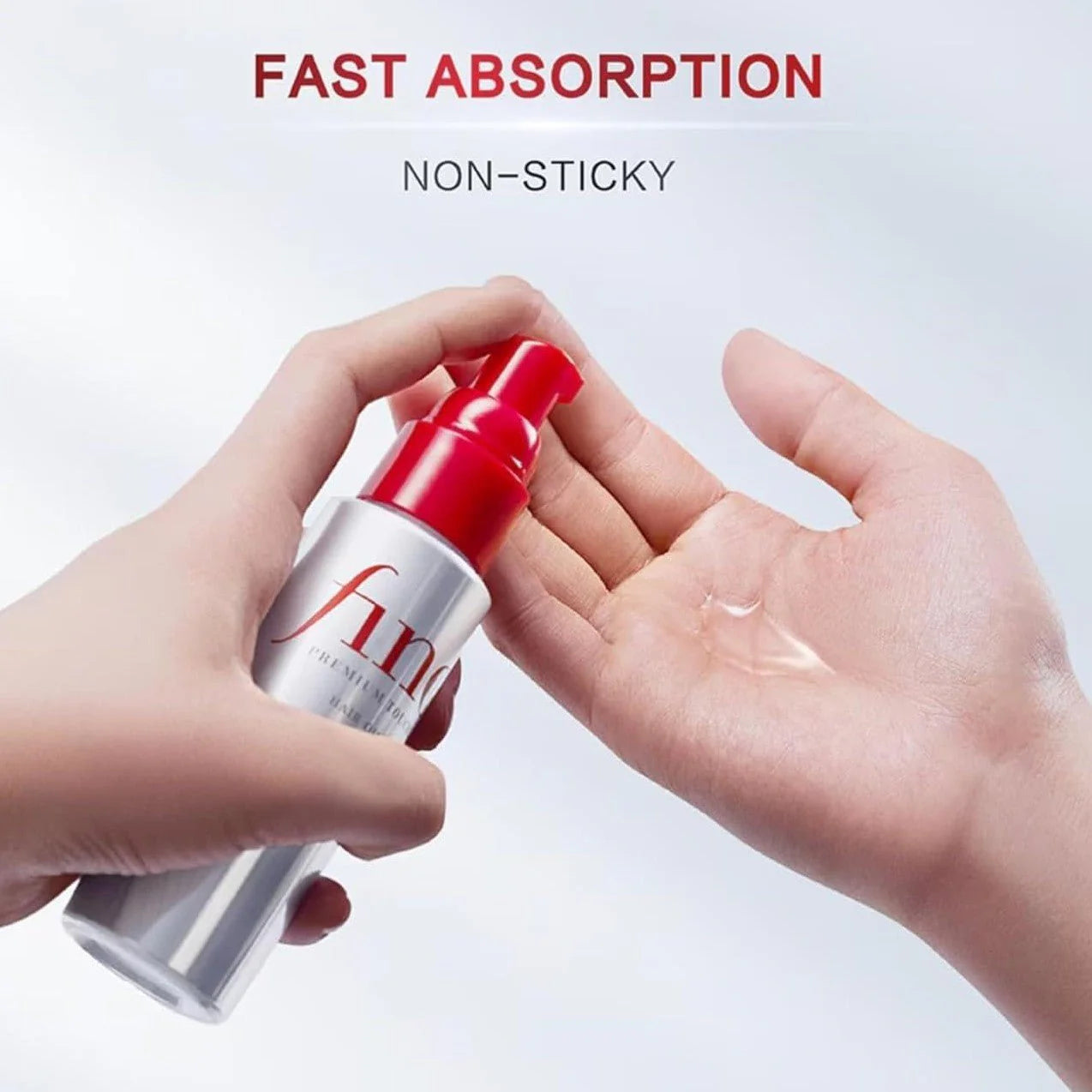 Shiseido Fino Premium Touch Hair Oil — glossy nourished hair