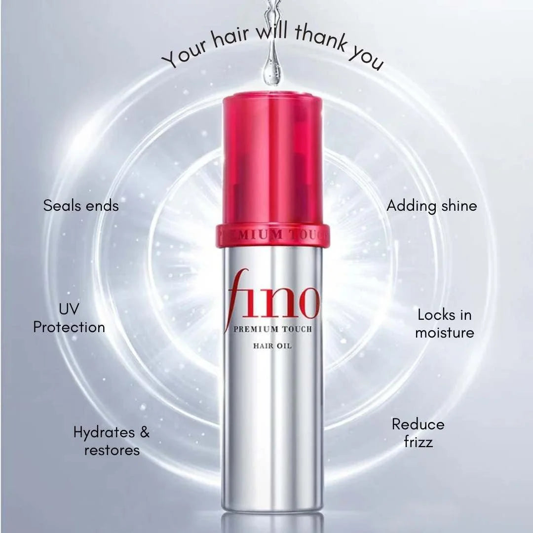 Shiseido Fino Premium Touch Hair Oil — oil texture