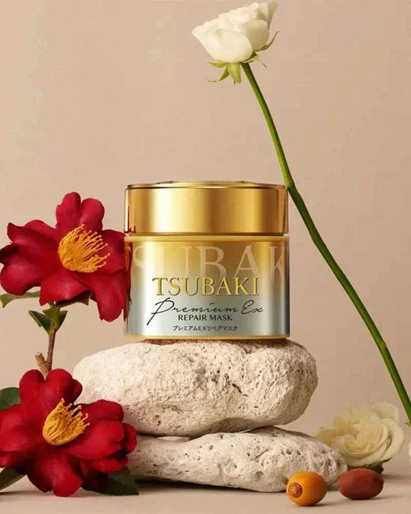 Shiseido Tsubaki Premium Repair Hair Mask — mask texture