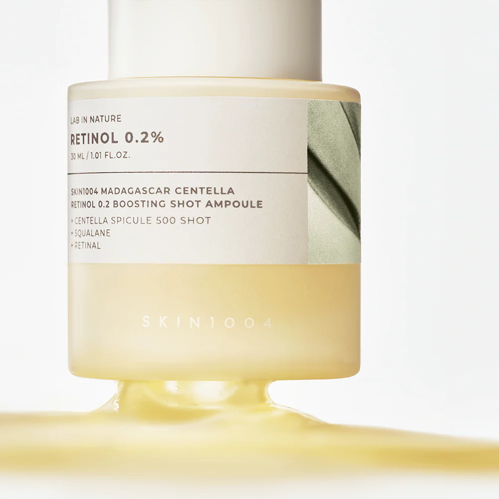 SKIN1004 Centella Retinol 0.2 Boosting Shot Ampoule — mix into your routine as a booster