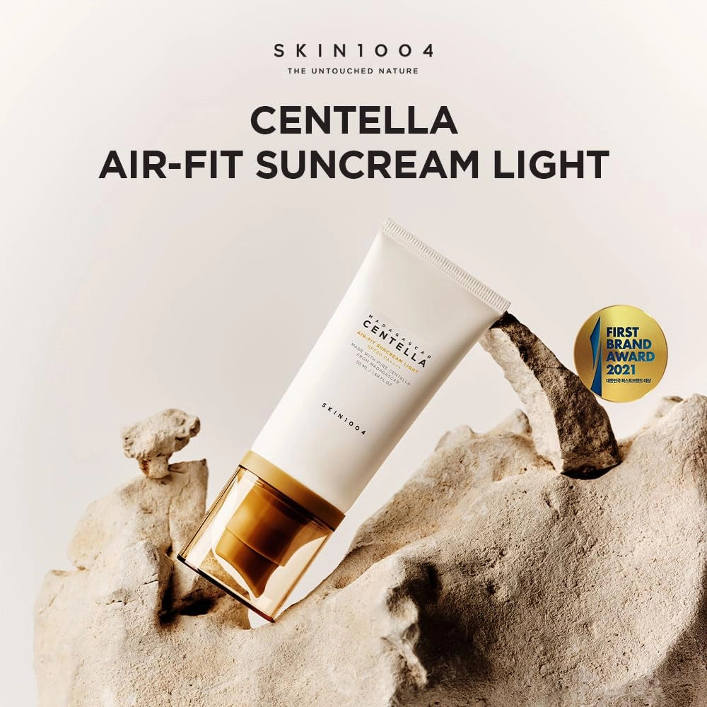 SKIN1004 Madagascar Centella Air-Fit Suncream Light — broad-spectrum SPF protection