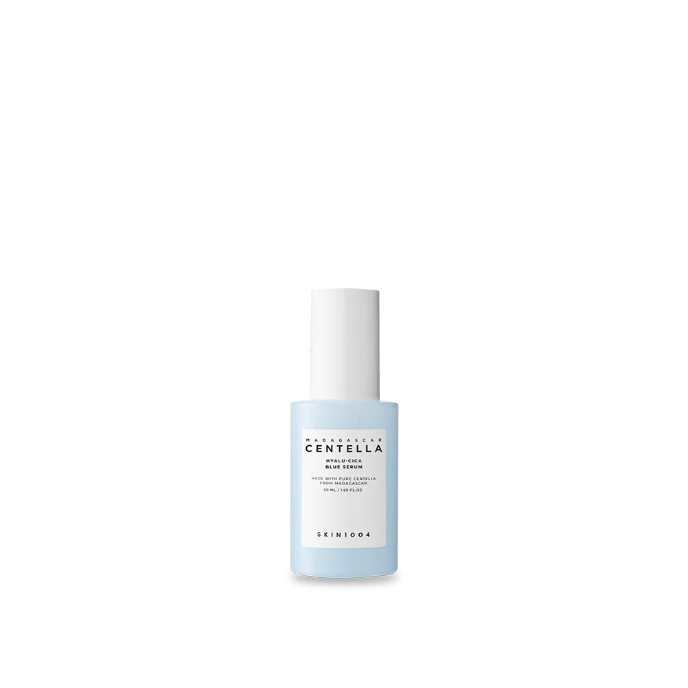 SKIN1004 Madagascar Centella Hyalu-Cica Blue Serum — calming blue centella serum