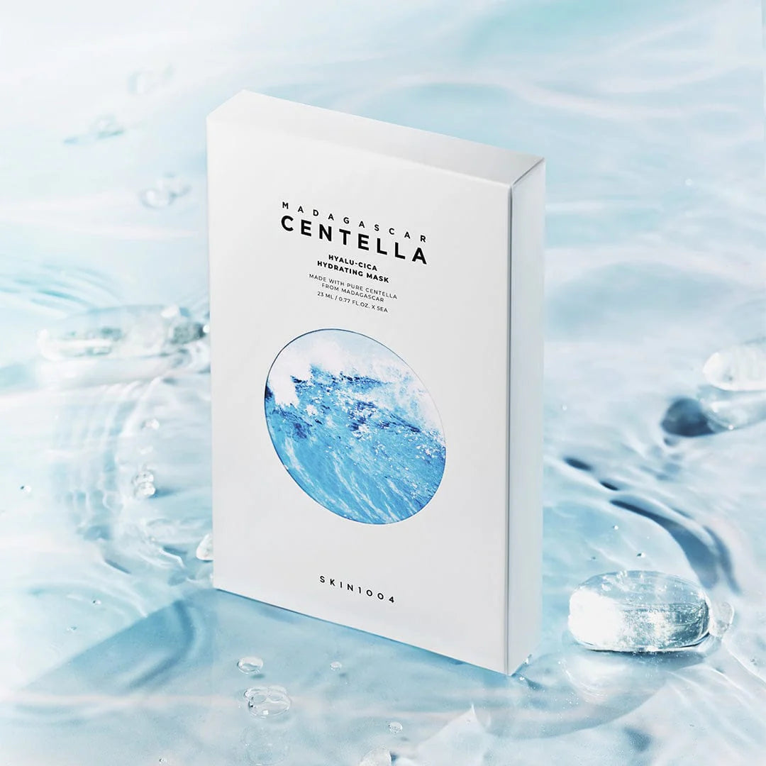 SKIN1004 Madagascar Centella Hyalu-Cica Hydrating Mask — essence-soaked sheet for hydration