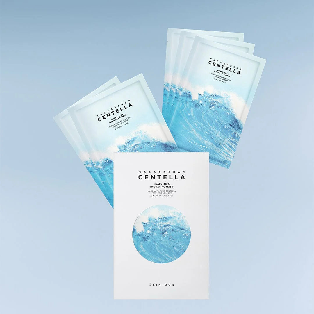 SKIN1004 Madagascar Centella Hyalu-Cica Hydrating Mask — key hydrating ingredients