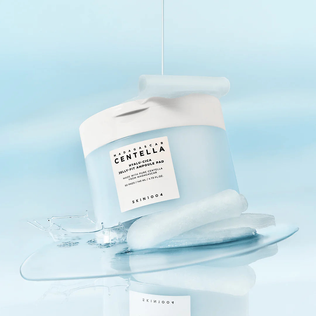 SKIN1004 Madagascar Centella Hyalu-Cica Jelly-Fit Ampoule Pad — ampoule-soaked jelly pads