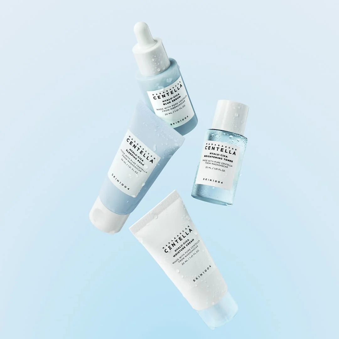 SKIN1004 Madagascar Centella Hyalu-Cica Travel Kit — complete on-the-go routine