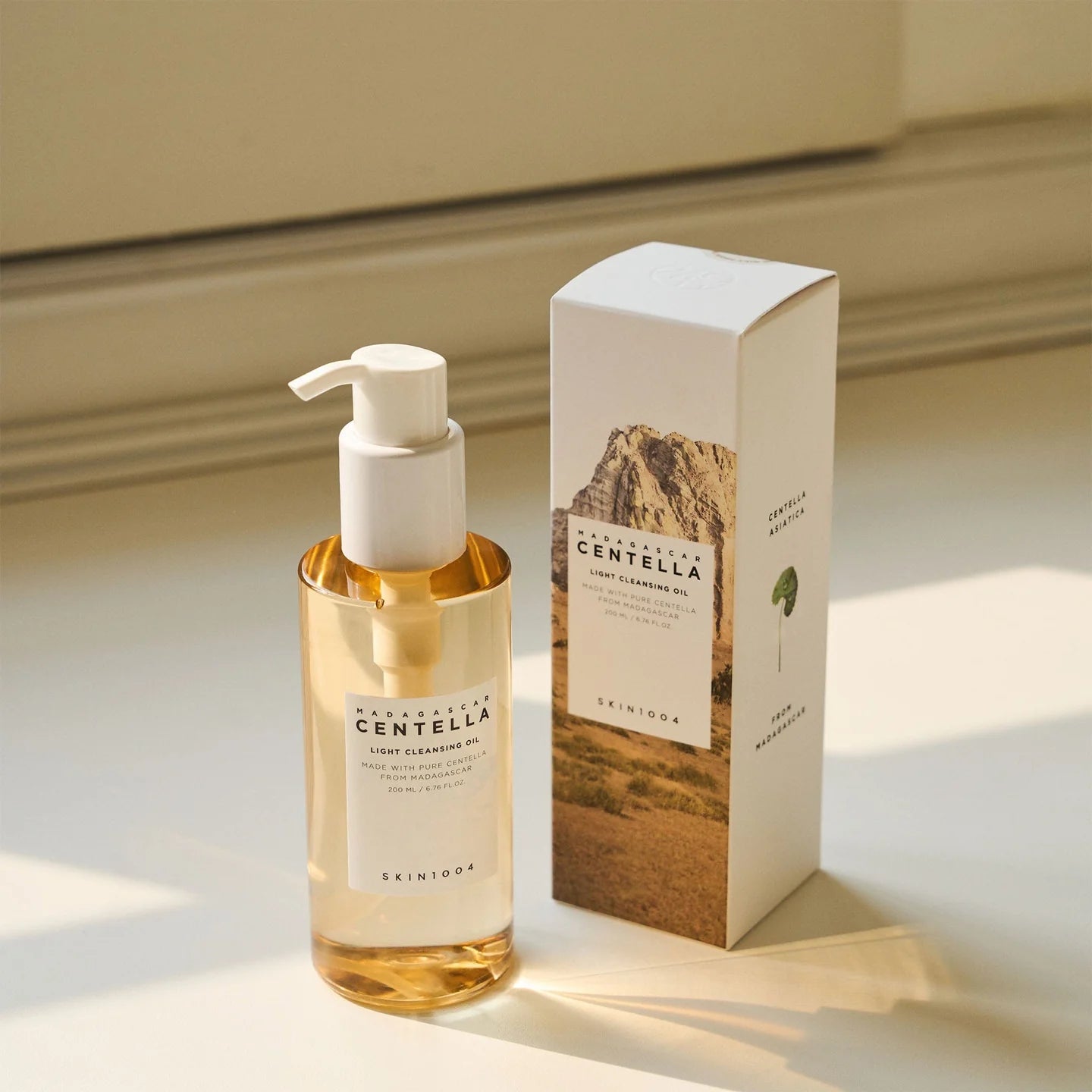 SKIN1004 Madagascar Centella Light Cleansing Oil — melts away makeup and sunscreen