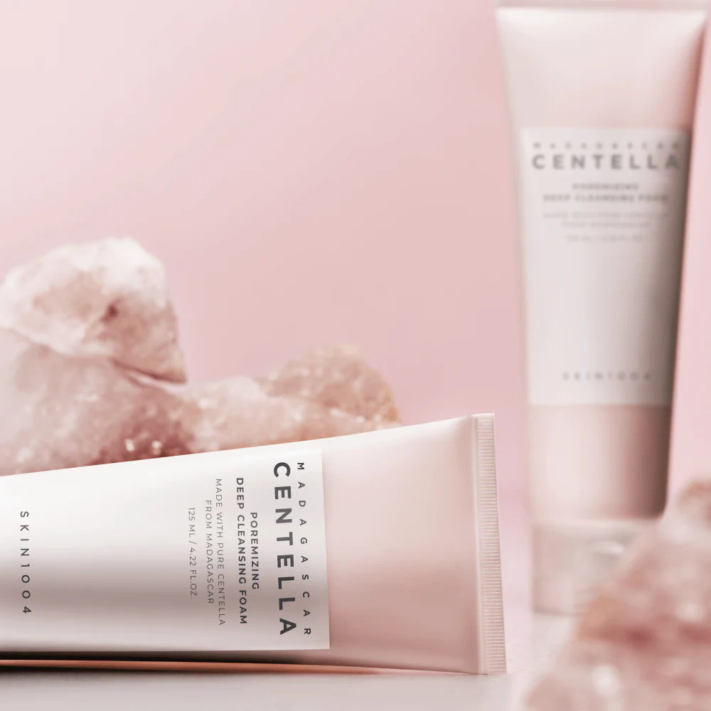 SKIN1004 Madagascar Centella Poremizing Deep Cleansing Foam — key purifying ingredients