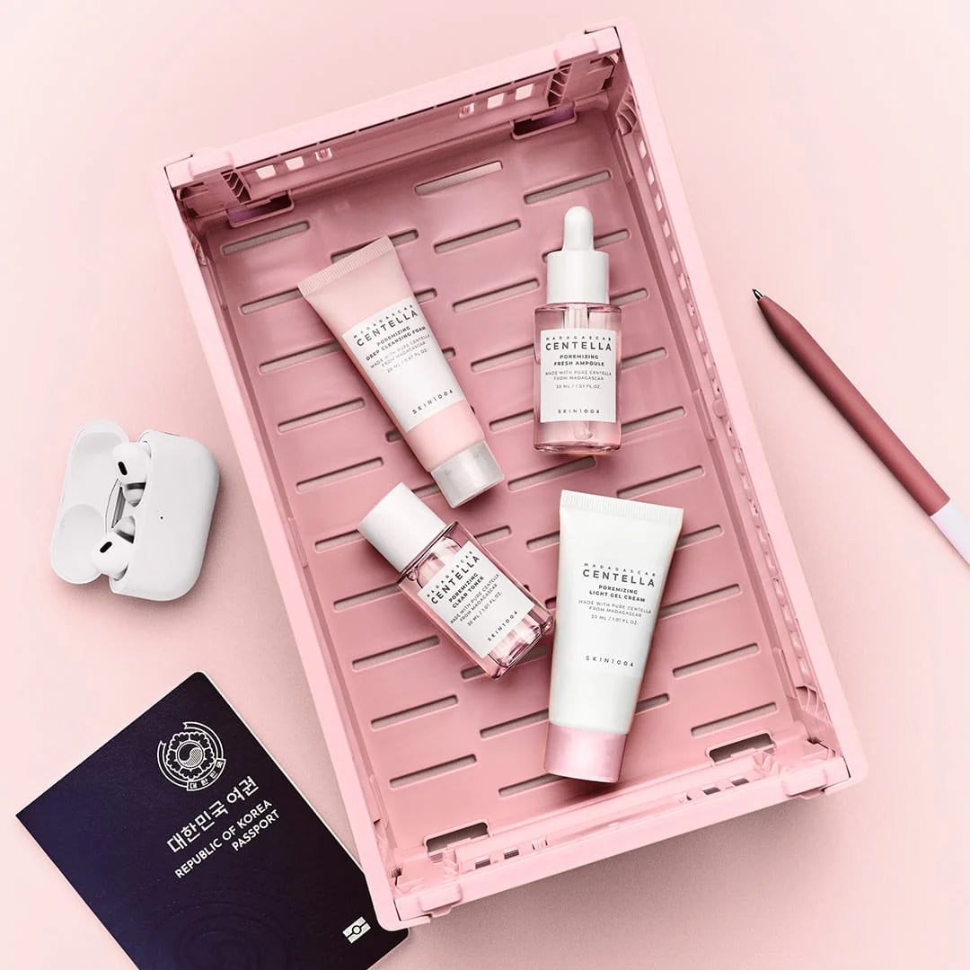 SKIN1004 Madagascar Centella Poremizing Travel Kit — key Poremizing products in the set