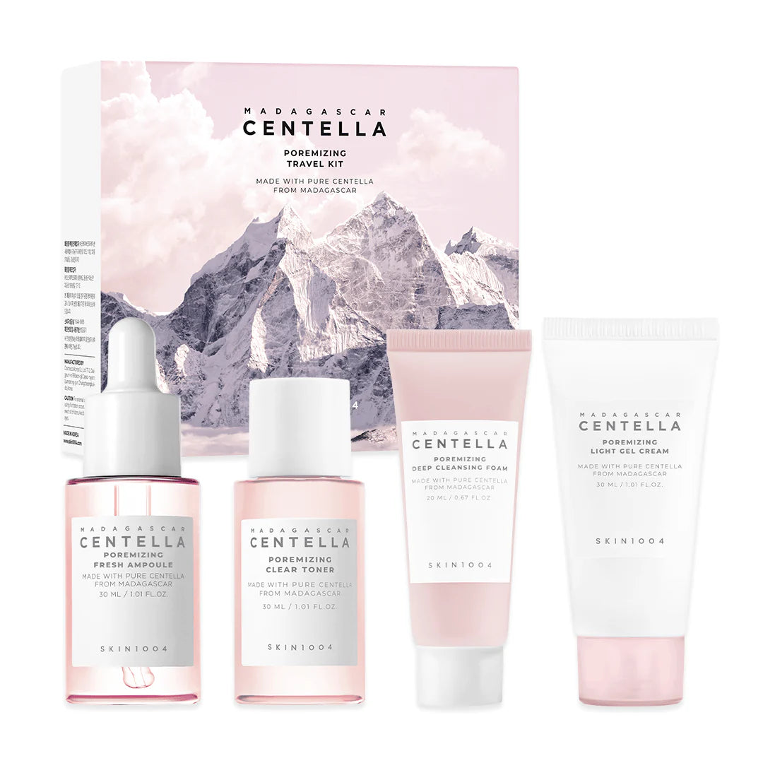 SKIN1004 Madagascar Centella Poremizing Travel Kit — pore-care travel set