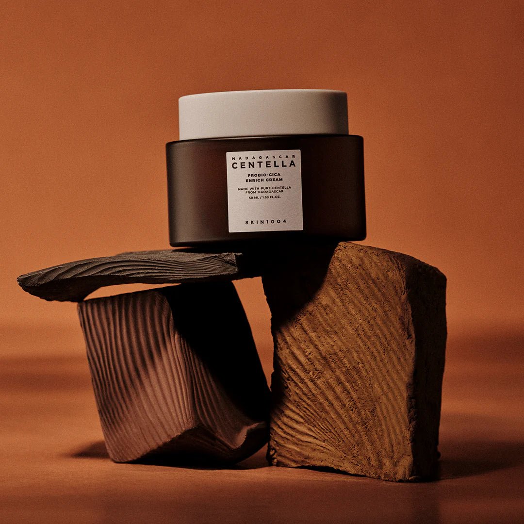 SKIN1004 Madagascar Centella Probio-Cica Enrich Cream — calms dry, stressed skin