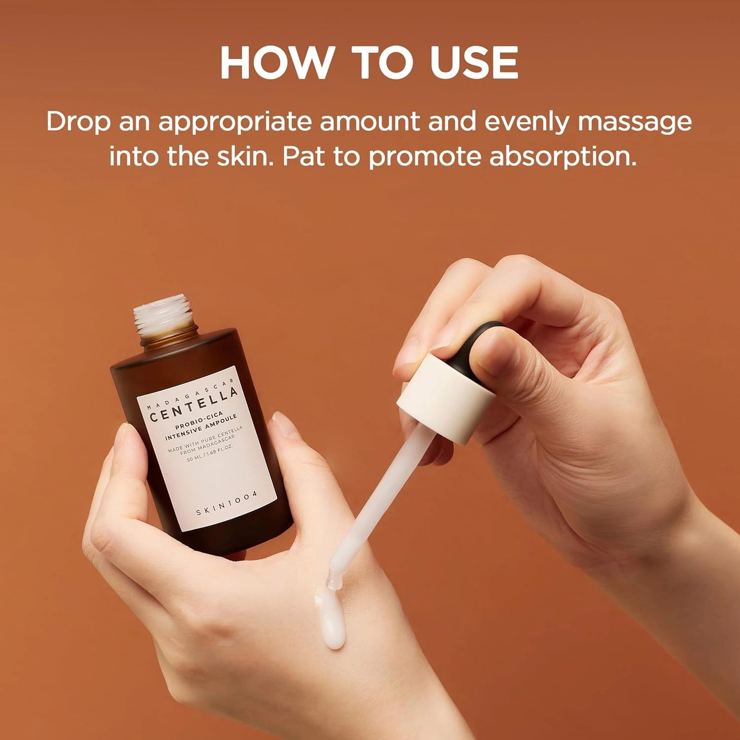 SKIN1004 Madagascar Centella Probio-Cica Intensive Ampoule — key repairing ingredients