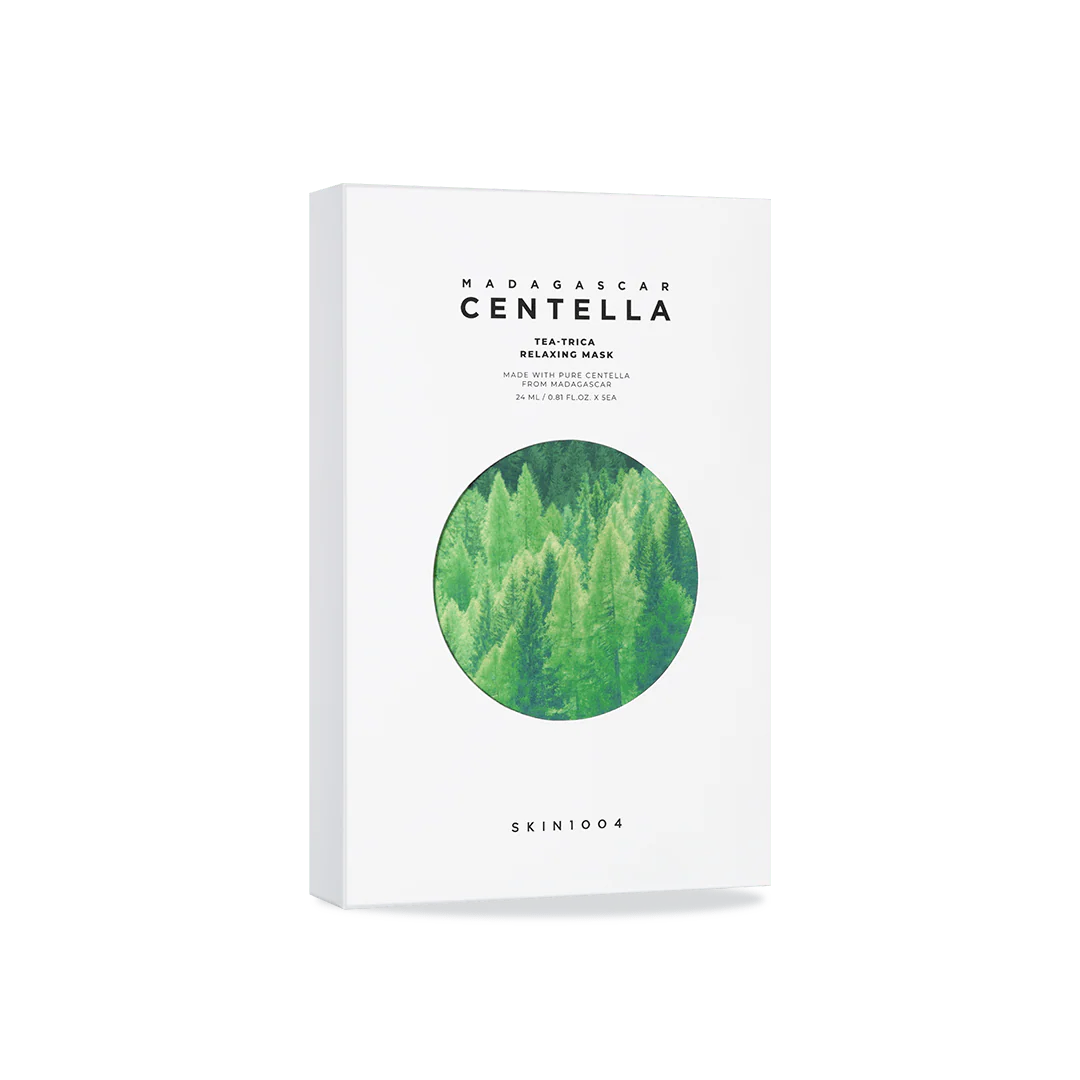 SKIN1004 Madagascar Centella Tea-Trica Relaxing Mask — calms and purifies the skin