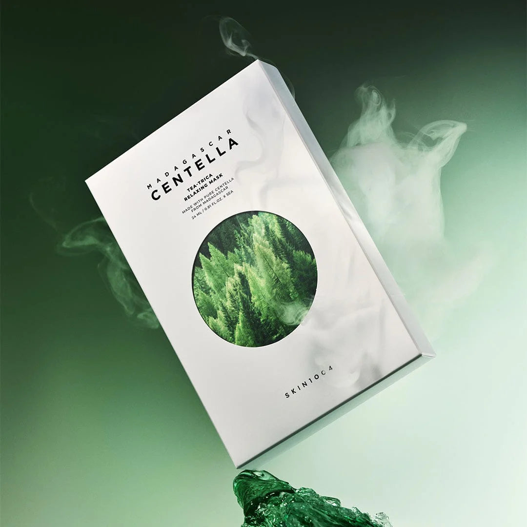 SKIN1004 Madagascar Centella Tea-Trica Relaxing Mask — soothes blemish-prone skin