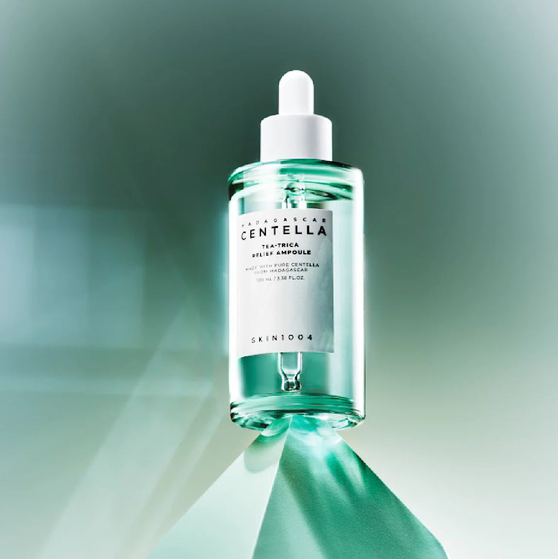 SKIN1004 Madagascar Centella Tea-Trica Relief Ampoule — calms troubled, blemish-prone skin