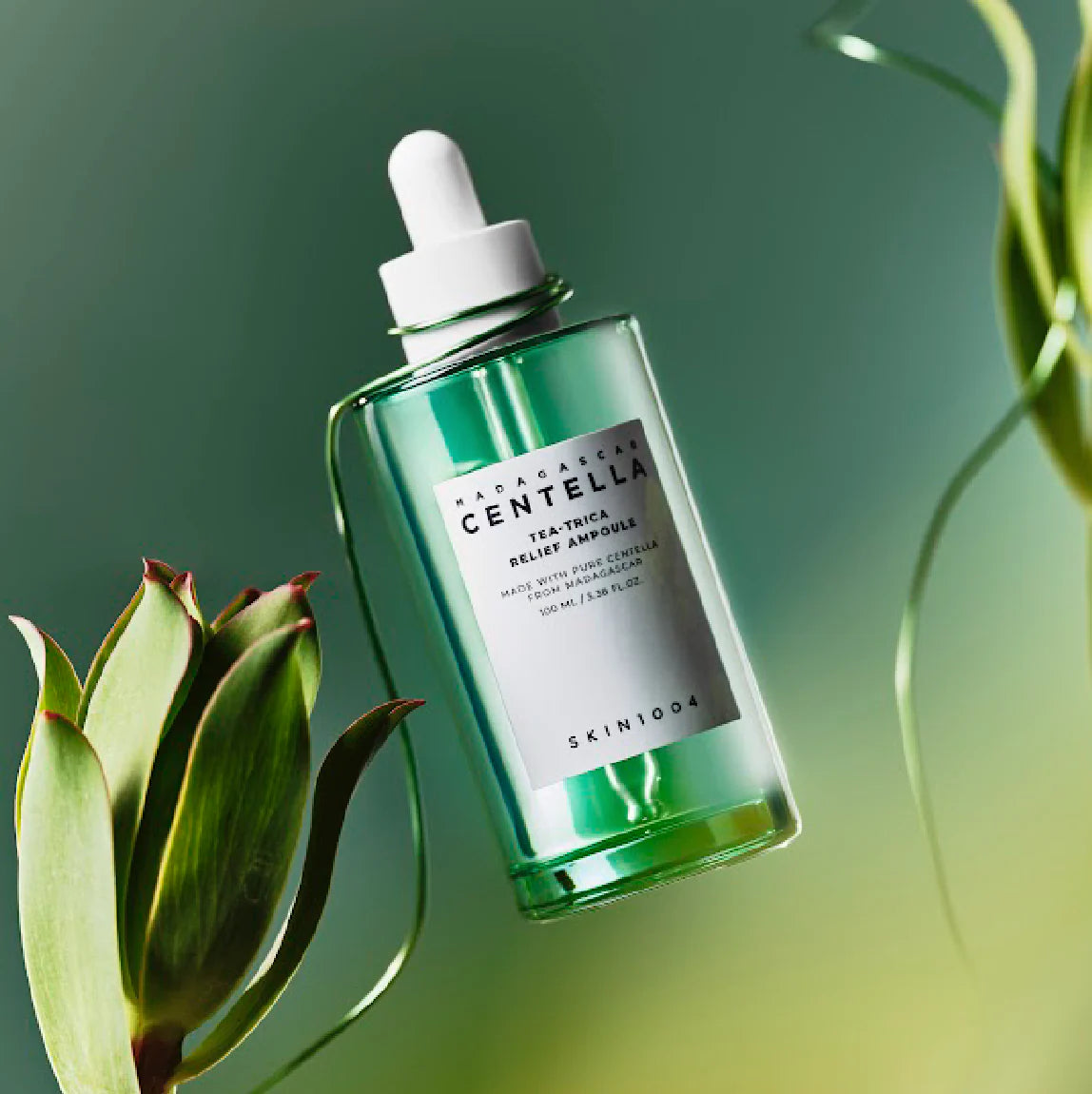 SKIN1004 Madagascar Centella Tea-Trica Relief Ampoule — key blemish-care ingredients