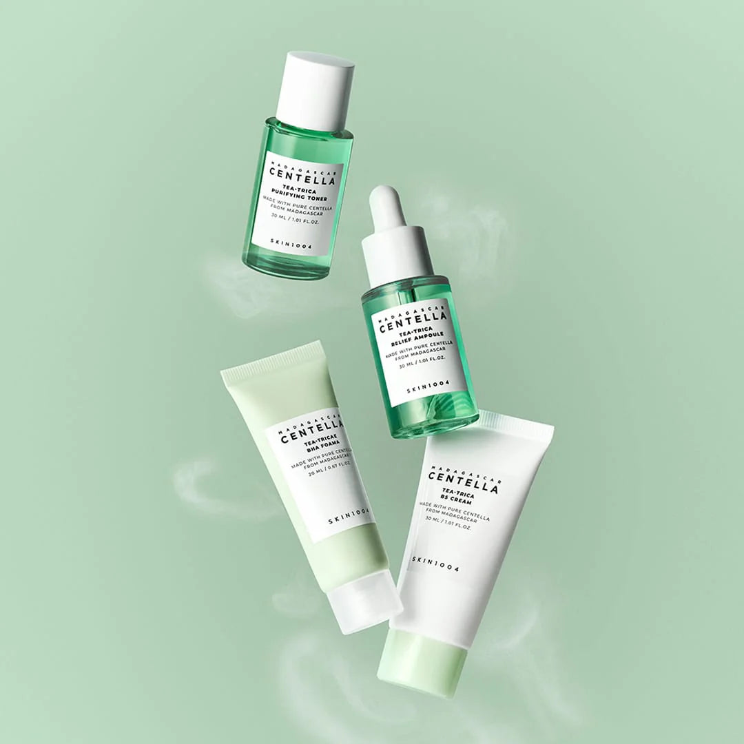 SKIN1004 Madagascar Centella Tea-Trica Travel Kit — complete on-the-go routine