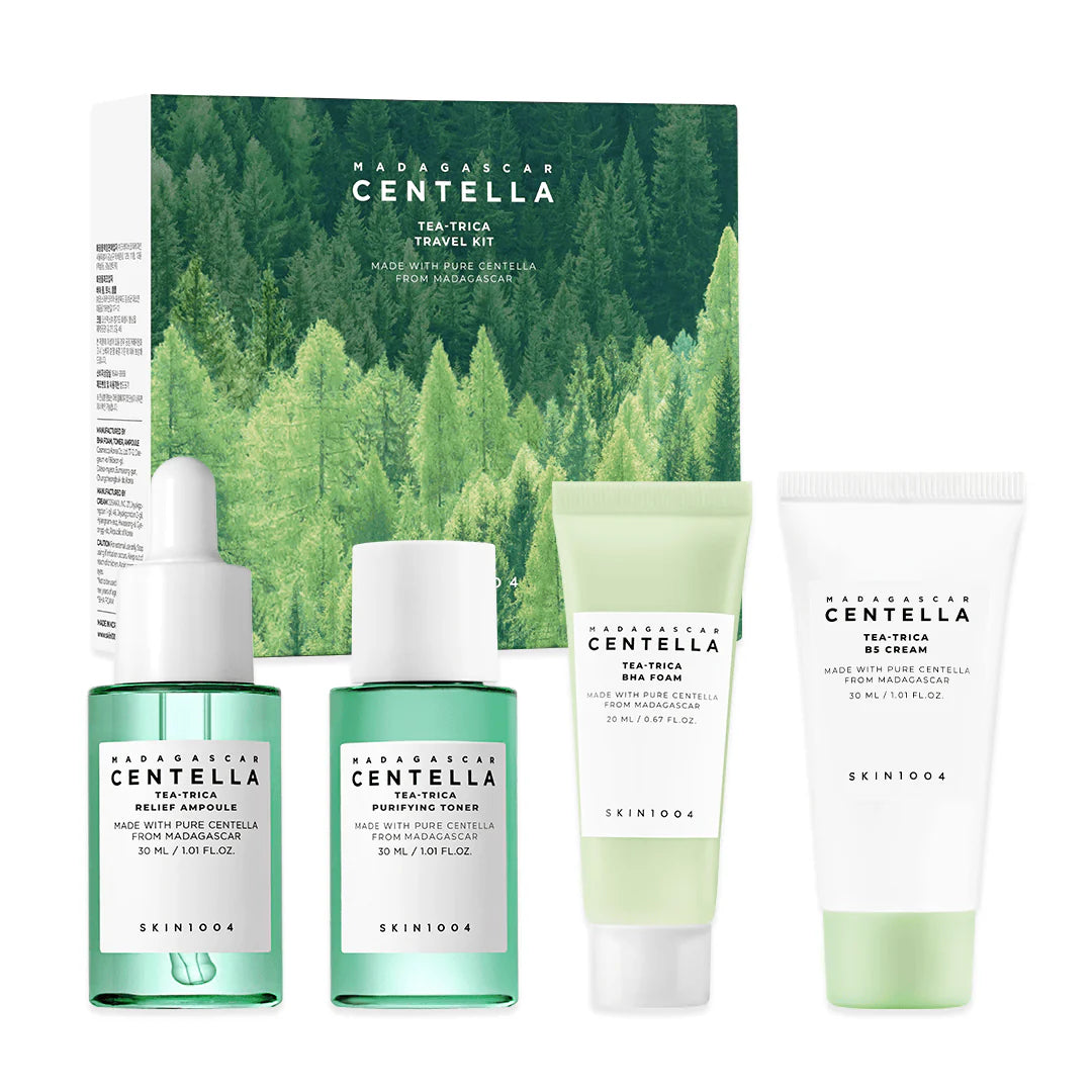 SKIN1004 Madagascar Centella Tea-Trica Travel Kit — Tea-Trica acne-care travel set