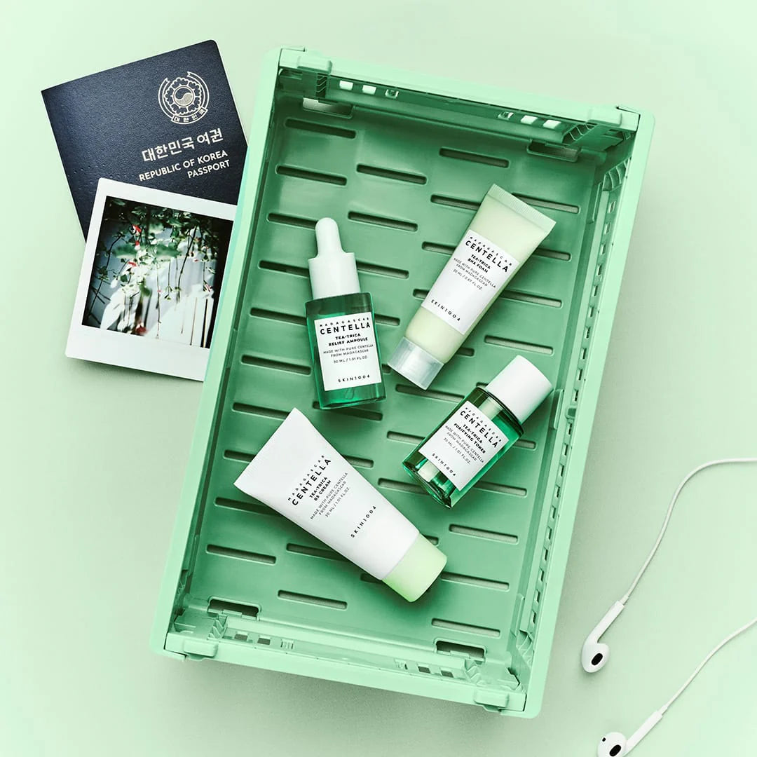 SKIN1004 Madagascar Centella Tea-Trica Travel Kit — travel-friendly mini sizes