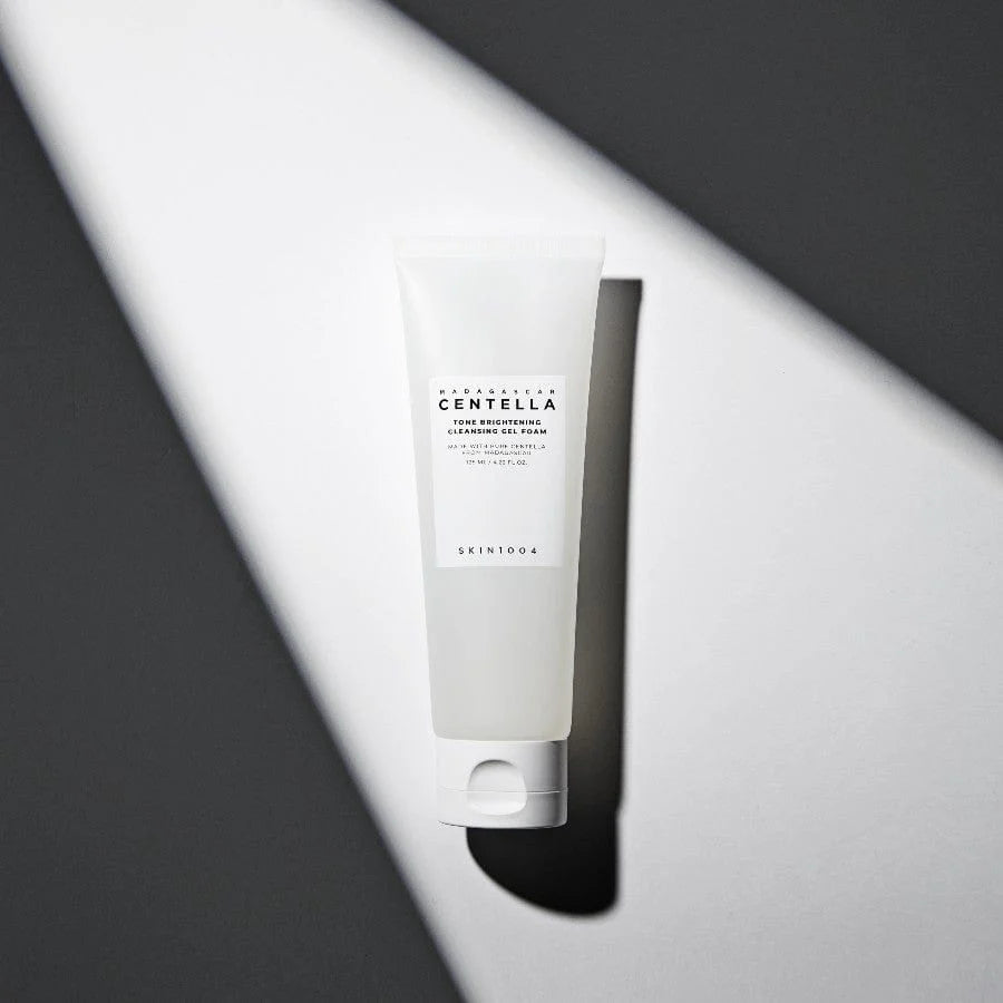 SKIN1004 Madagascar Centella Tone Brightening Cleansing Gel Foam — gently cleanses without tightness