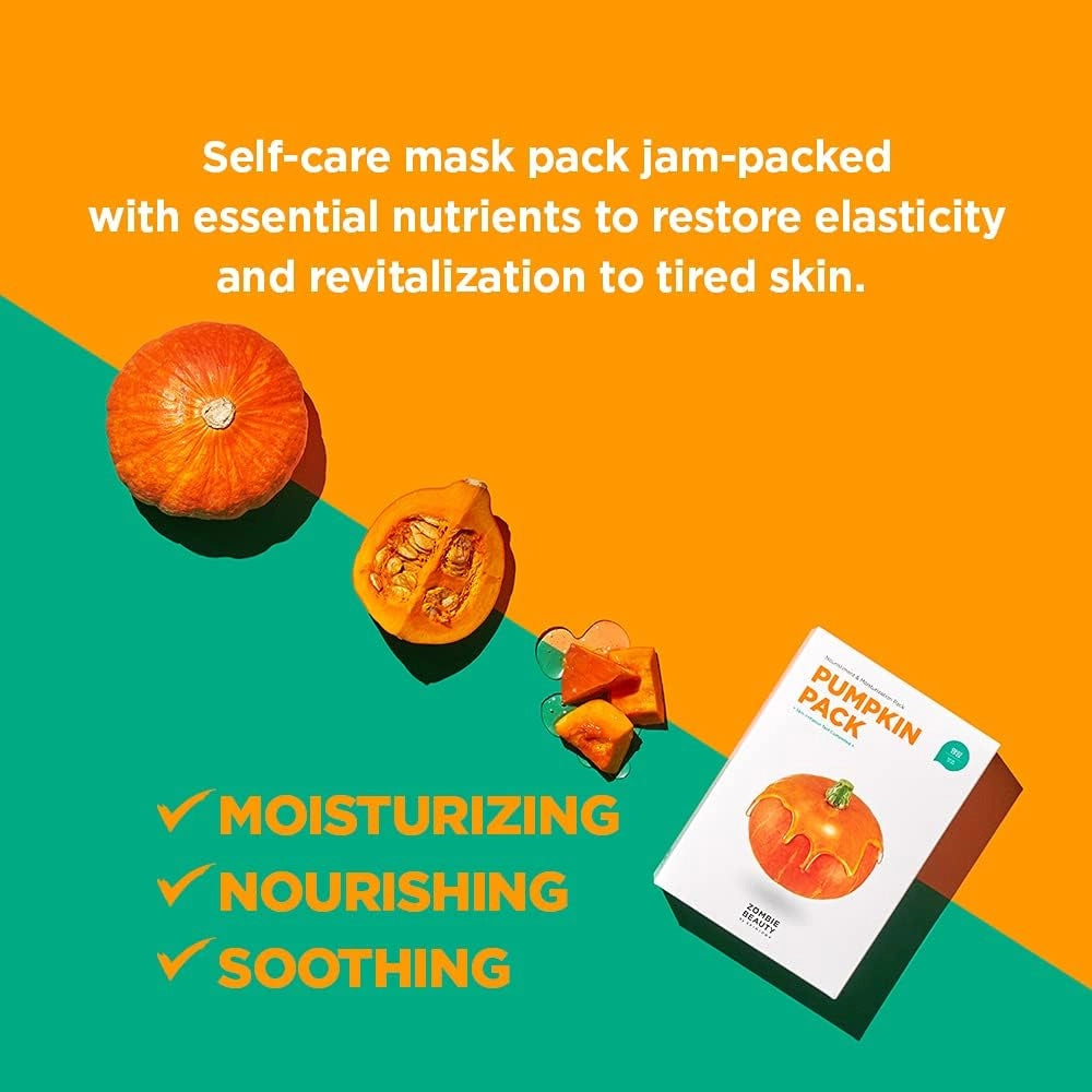 SKIN1004 Zombie Beauty Pumpkin Pack — key nourishing ingredients