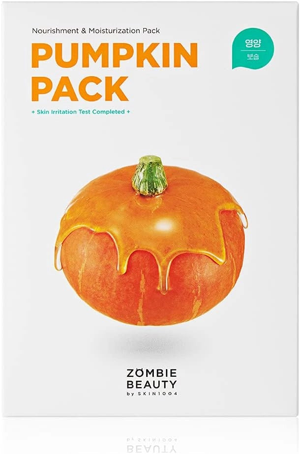 SKIN1004 Zombie Beauty Pumpkin Pack — nourishing pumpkin wash-off mask