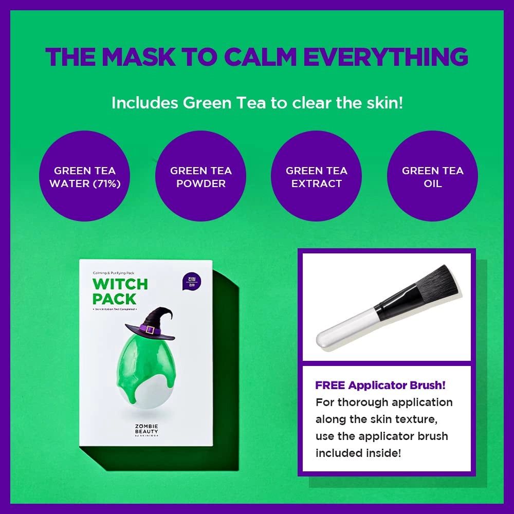 SKIN1004 Zombie Beauty Witch Pack — weekly pore detox treatment
