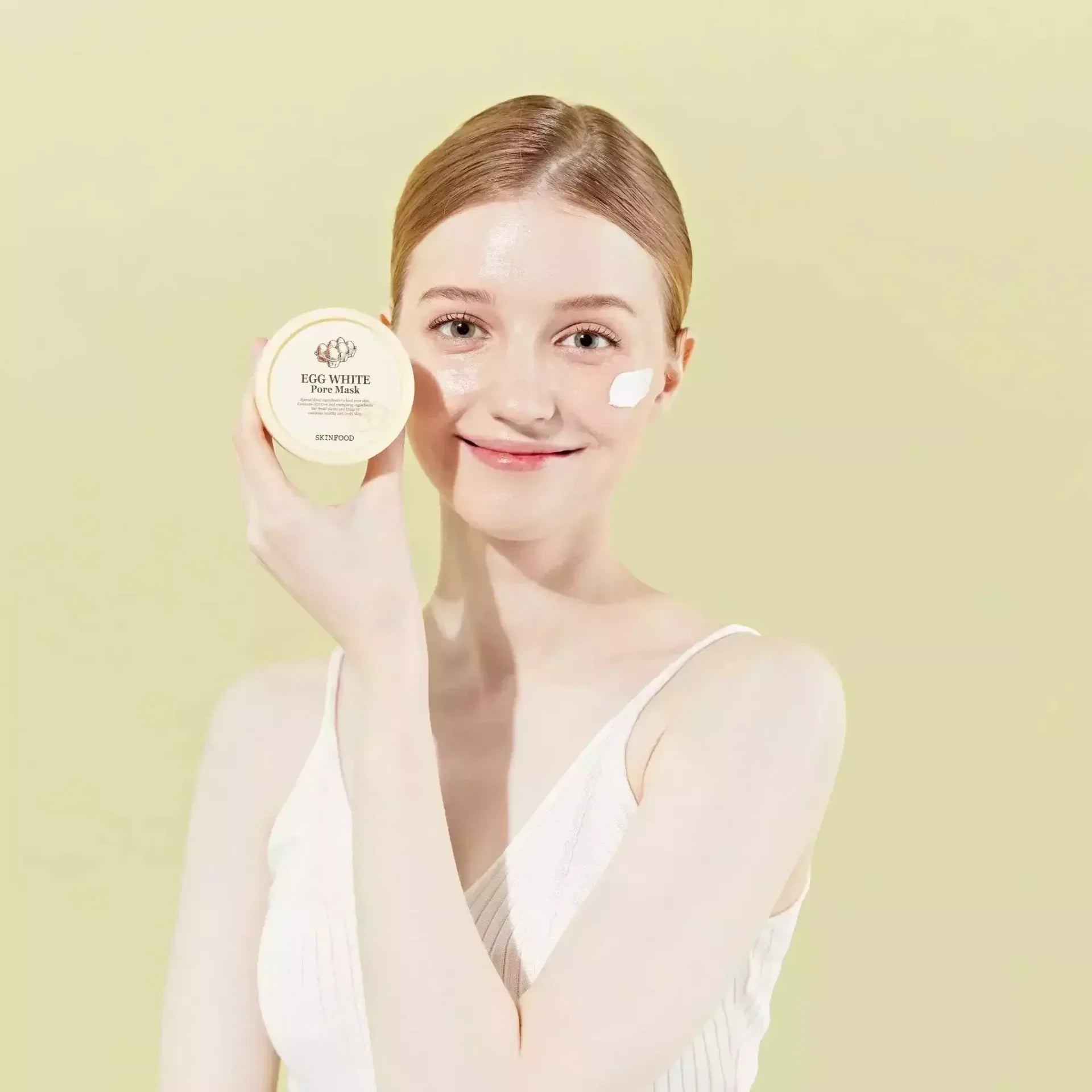 SKINFOOD Egg White Pore Mask — egg white helps tighten and refine the look of pores