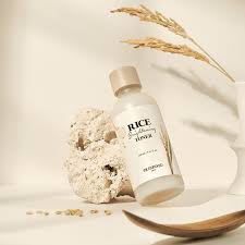 SKINFOOD Rice Brightening Toner — rice brightening hydrating toner