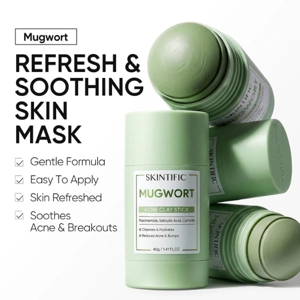 Refresh and soothing skin mask that deeply cleanses pores while comforting acne-prone and sensitive skin.
