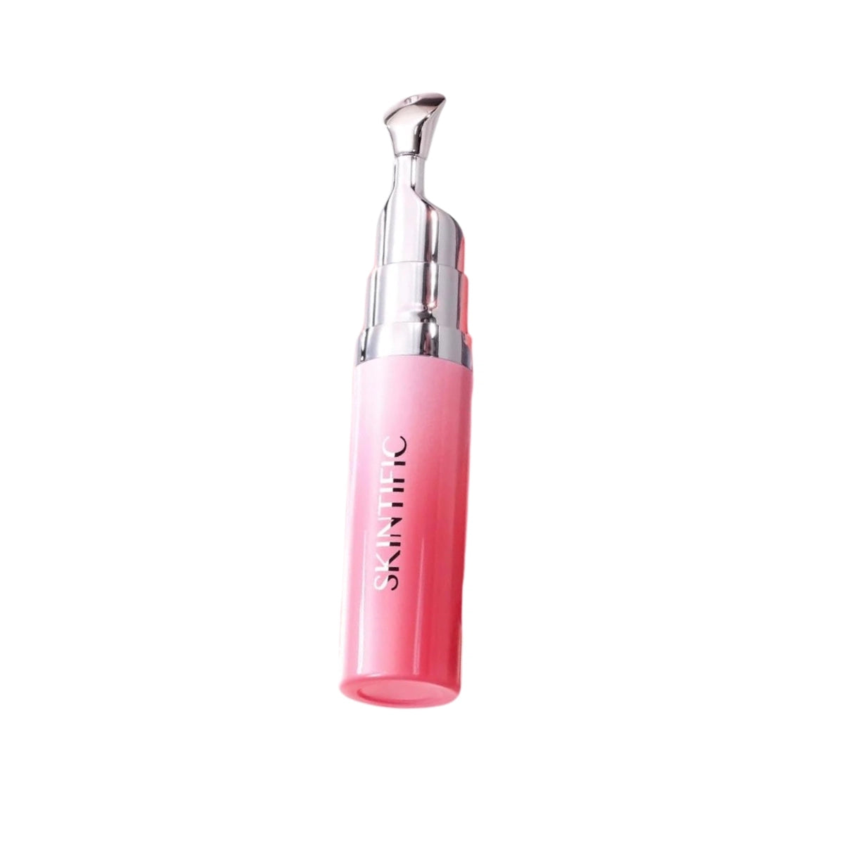 SKINTIFIC Peptide Brightening Lip Serum in Peach Rose — a daily peptide lip treatment that hydrates, smooths and gives lips a natural rosy glow.