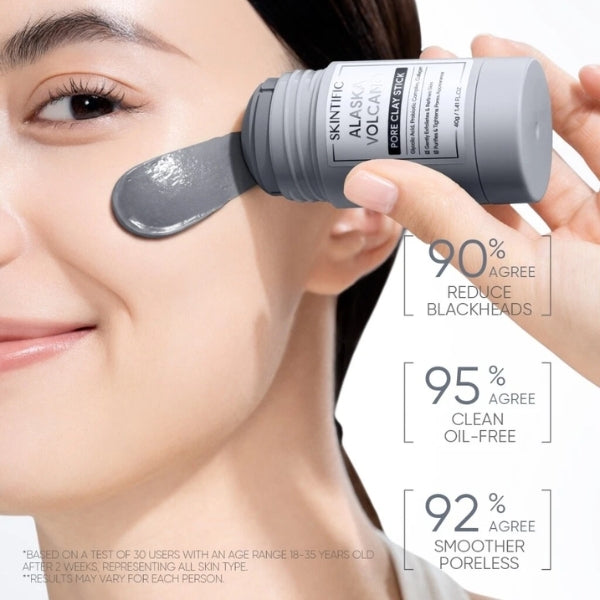 Deep pore cleansing — charcoal and glycolic acid draw out blackheads, excess oil and impurities for visibly clearer skin.