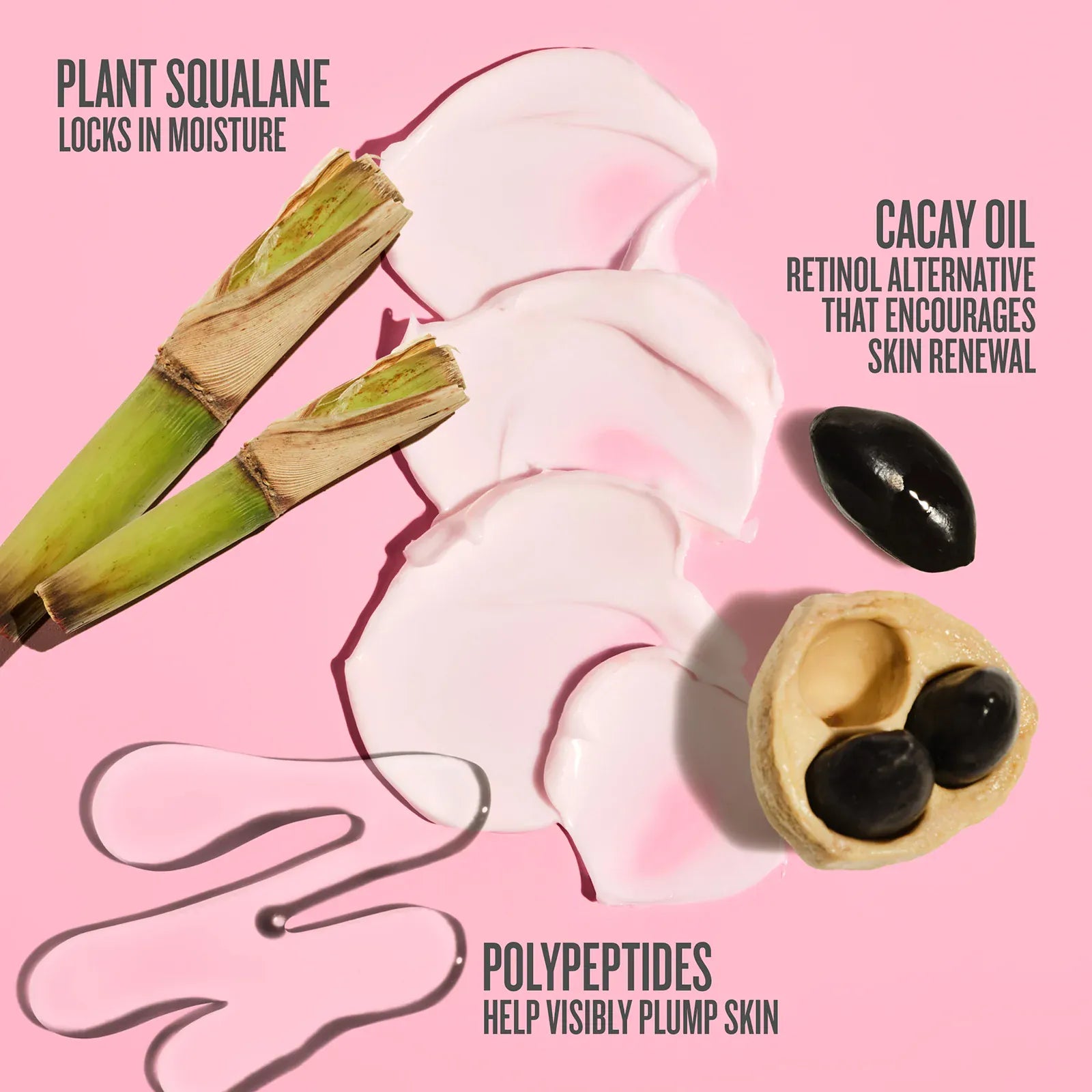 Massage Sol de Janeiro Beija Flor Elasti-Cream into skin daily for hydration and bounce