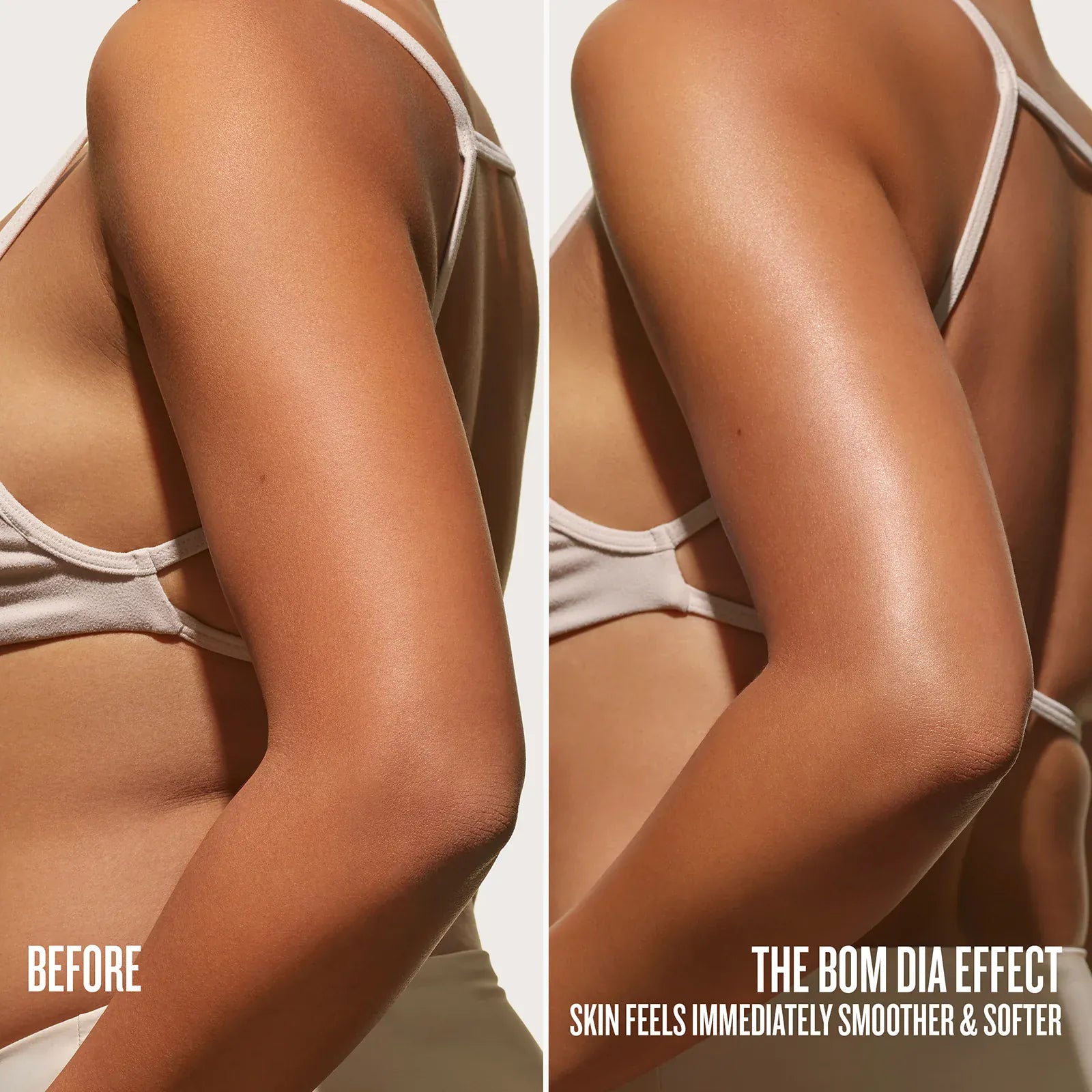 Smooth, fast-absorbing texture of Sol de Janeiro Bom Dia Bright Cream body cream