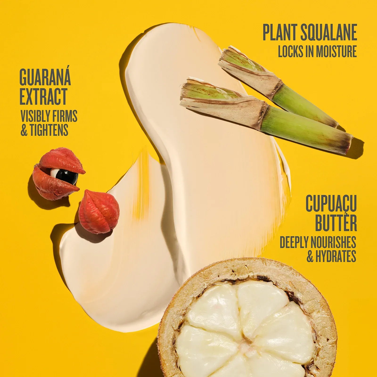 Massage Sol de Janeiro Brazilian Bum Bum Cream into skin for smooth, scented hydration