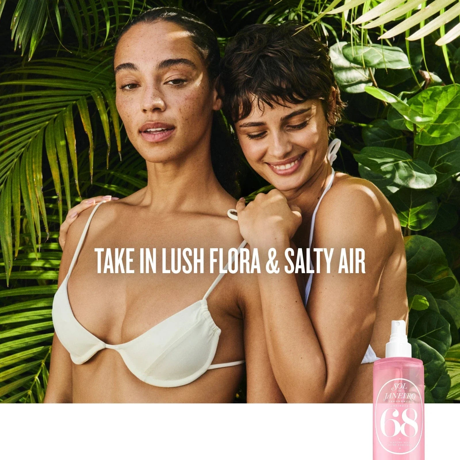 Long-lasting, vibrant scent for body and hair with Sol de Janeiro Cheirosa 68 Perfume Mist