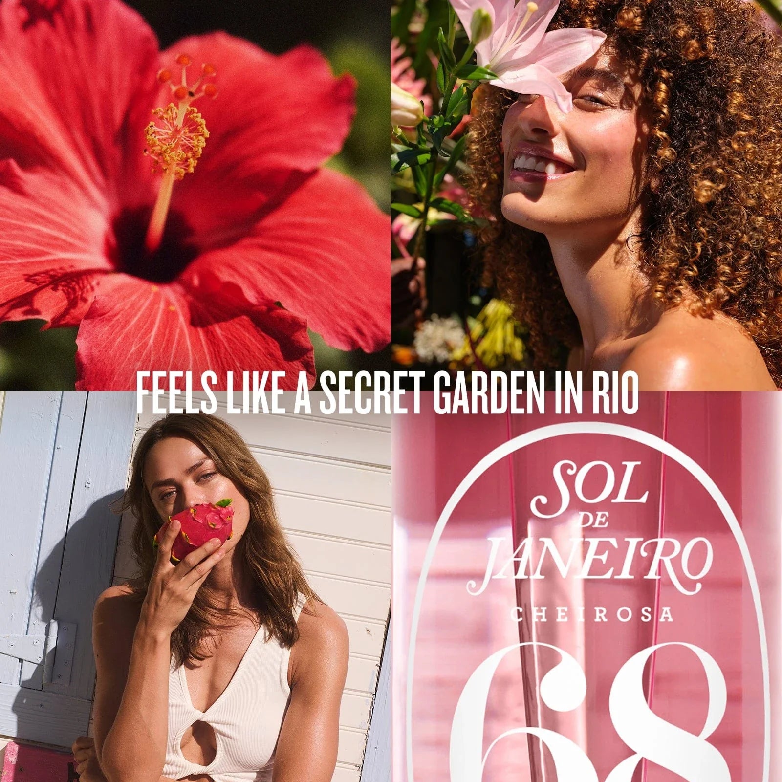 Sol de Janeiro Cheirosa 68 – a vibrant floral gourmand fragrance family for body and hair