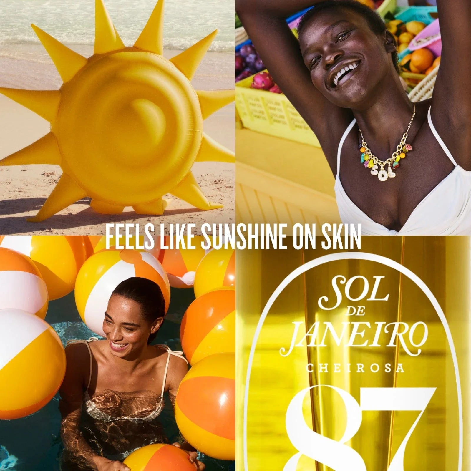 Sol de Janeiro Cheirosa 87 – a warm, beachy solar floral fragrance family for body and hair