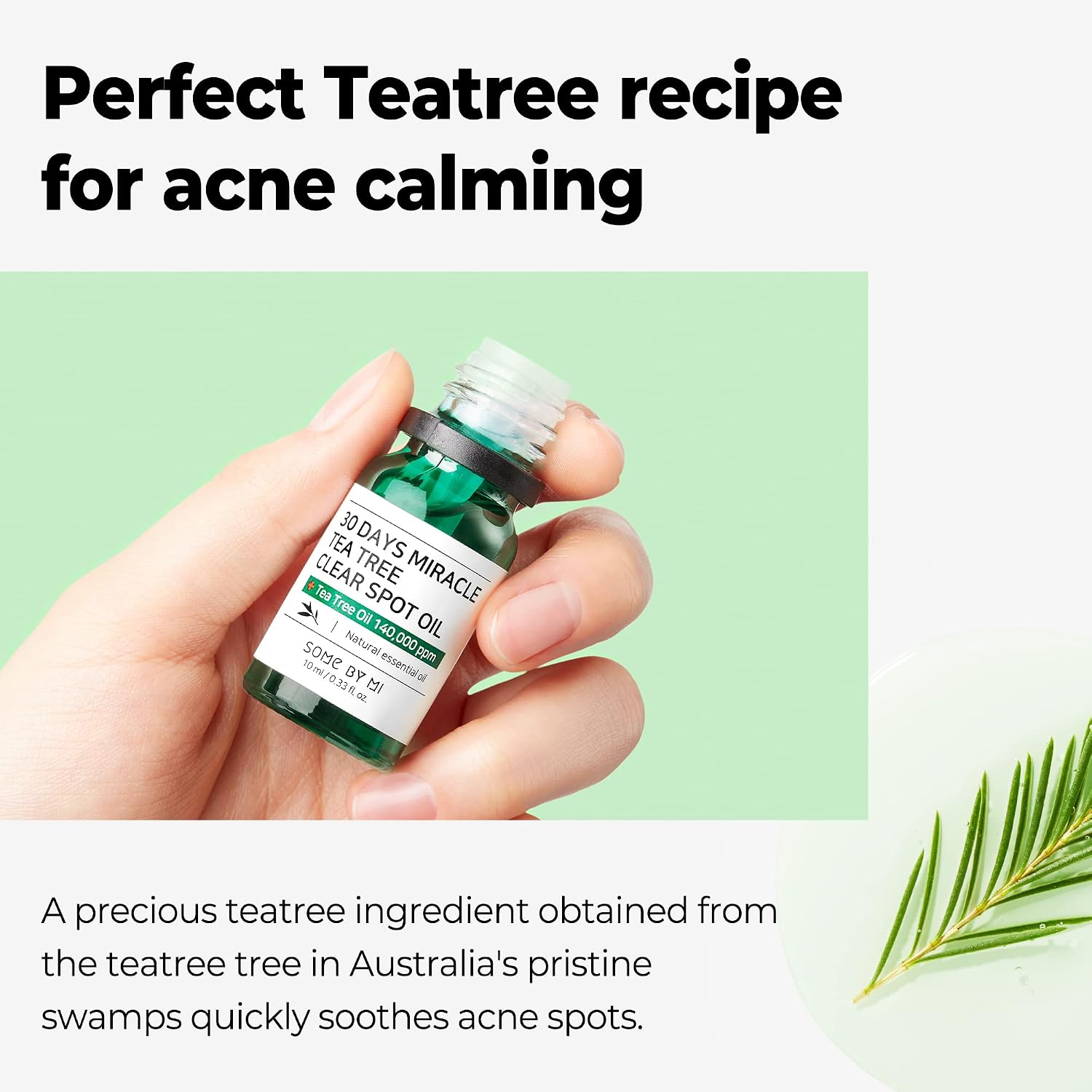 SOME BY MI 30 Days Miracle Tea Tree Clear Spot Oil — formulated with tea tree oil