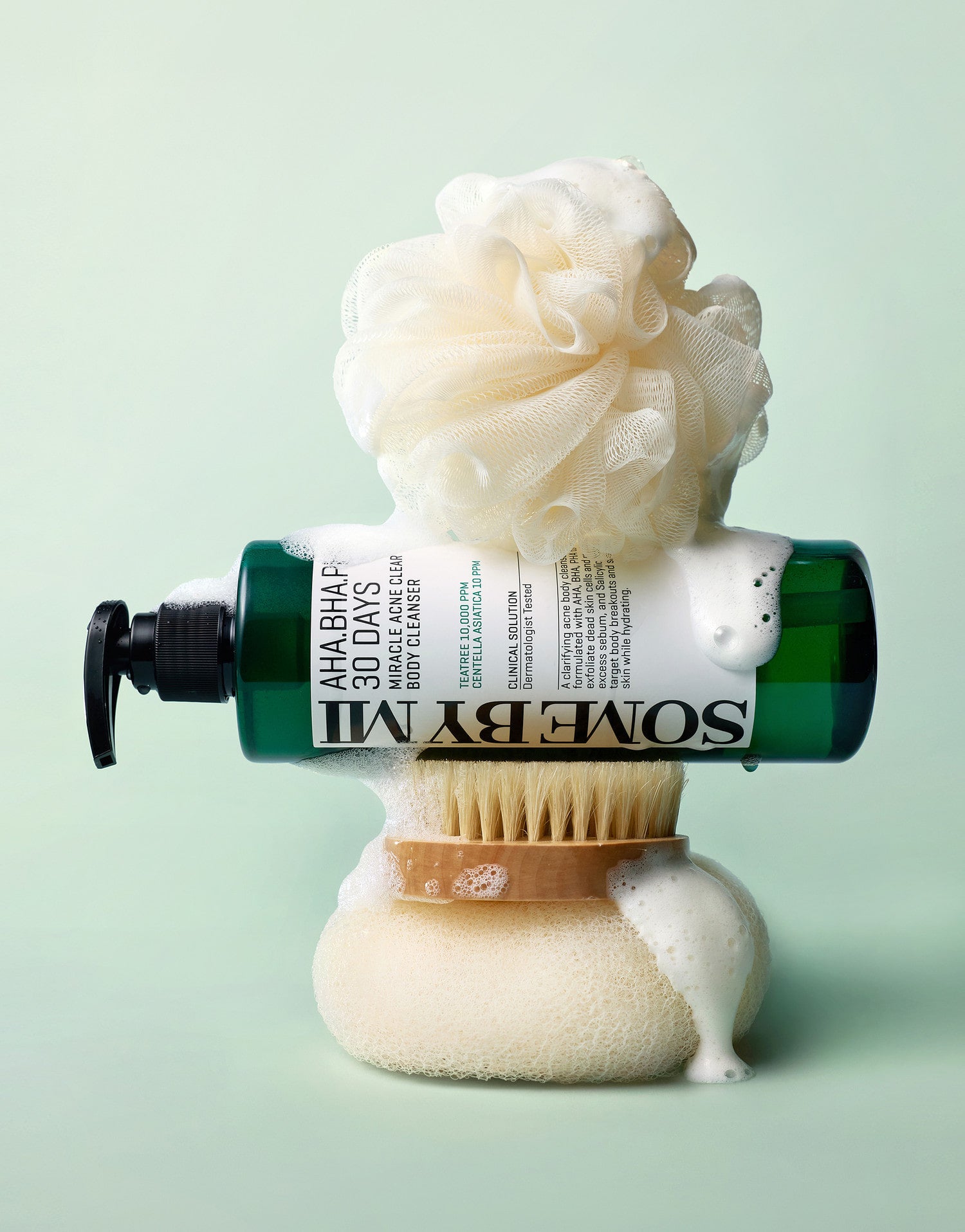 SOME BY MI AHA.BHA.PHA 30 Days Miracle Clear Body Cleanser — AHA BHA PHA gently exfoliate the skin