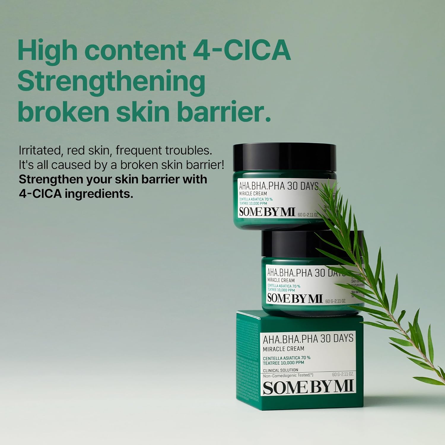SOME BY MI AHA.BHA.PHA 30 Days Miracle Cream — powered by tea tree and AHA BHA PHA