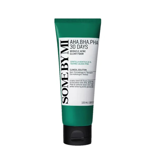 SOME BY MI AHA.BHA.PHA 30 Days Miracle Foam — AHA BHA PHA miracle cleansing foam