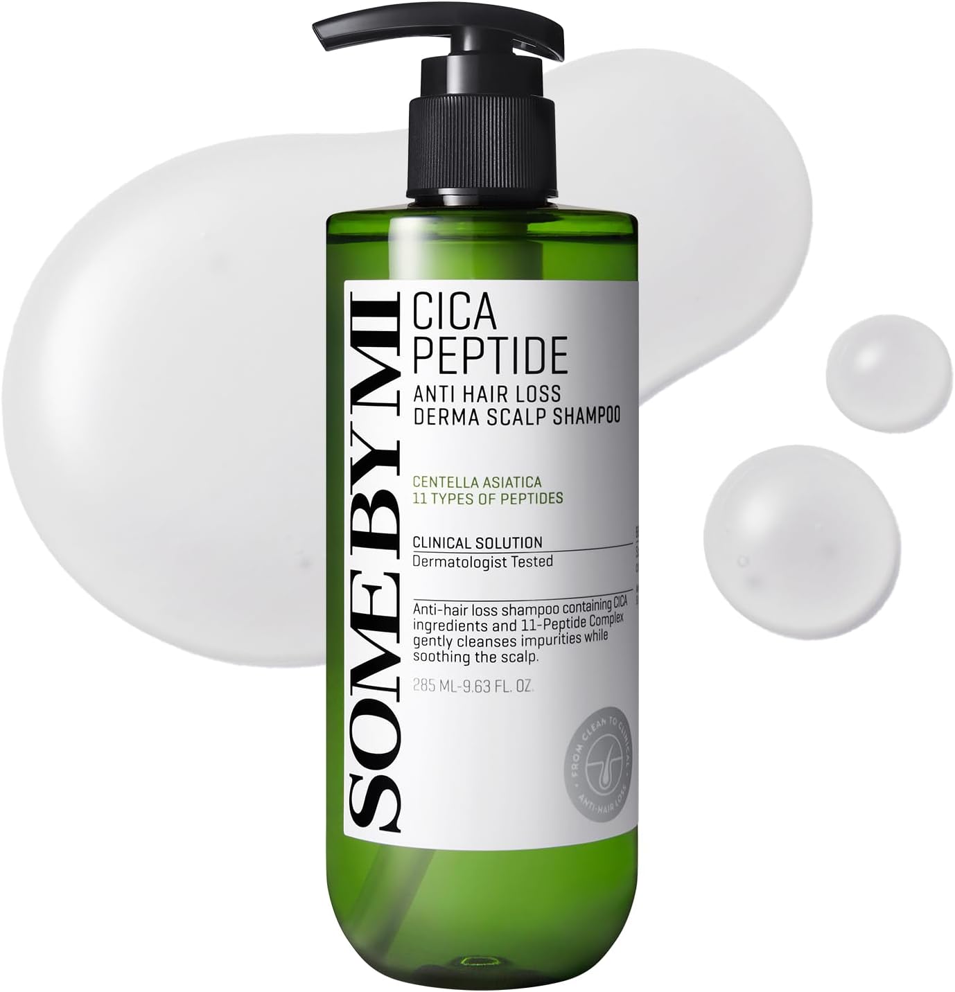 SOME BY MI Cica Peptide Anti Hair Loss Derma Scalp Shampoo — cica peptide anti-hair-loss scalp shampoo