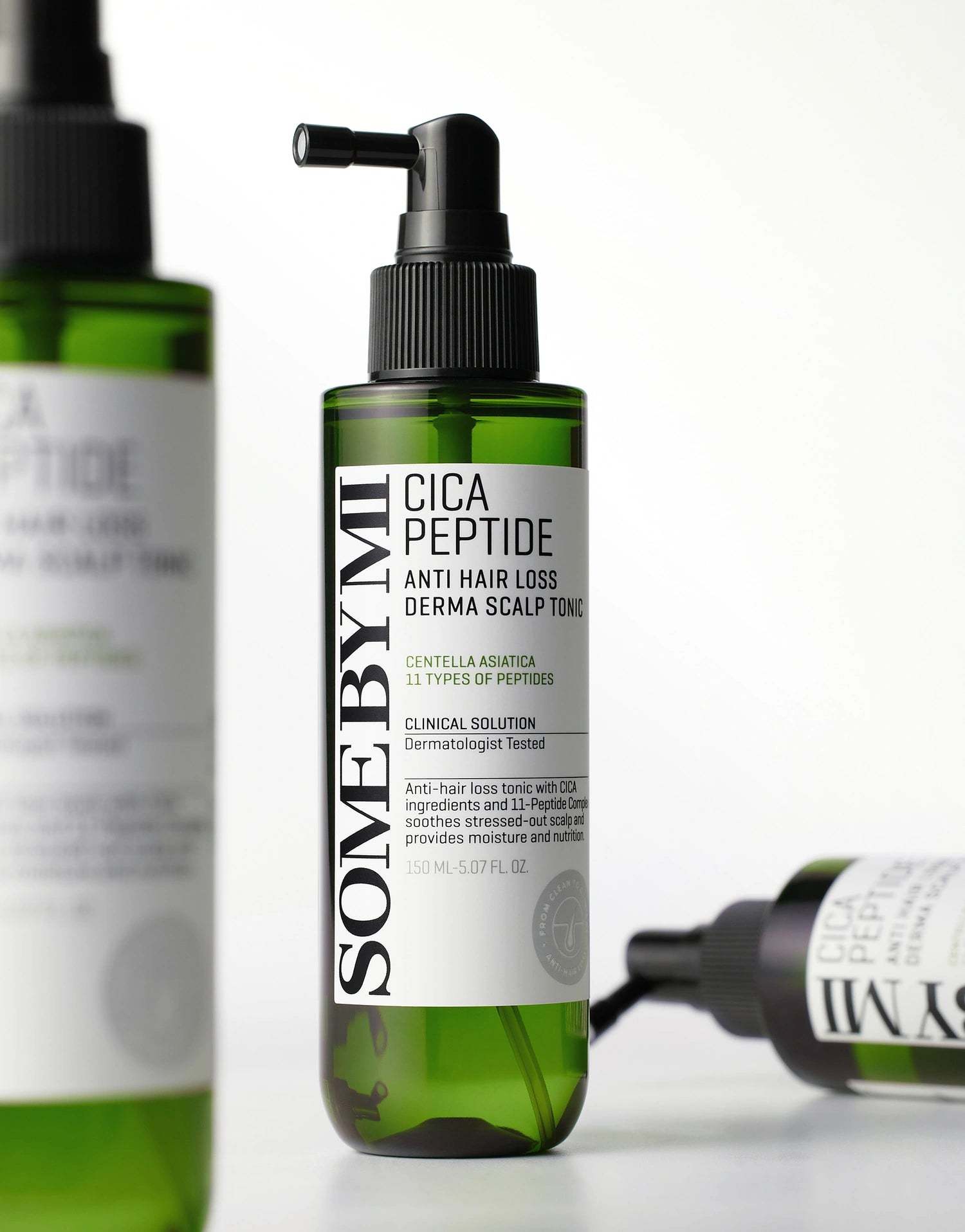 SOME BY MI Cica Peptide Anti Hair Loss Derma Scalp Tonic — helps reduce hair fall and strengthen hair